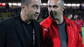 Mourad Boudjellal et Philippe Saint-André