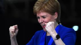 Nicola Sturgeon à Glasgow le 13 décembre 2019