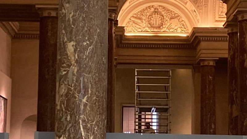 Musée du Louvre: une œuvre "légèrement dégradée" après une fuite d'eau dans la nuit