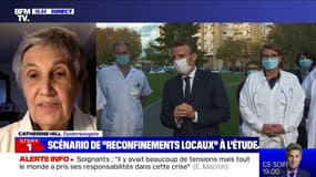 Catherine Hill: "Tant qu'on n'a pas testé massivement la population (...) on va continuer à boucher les trous d'une énorme passoire"