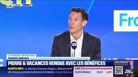 DIRECT VIDÉO -  Franck Gervais, directeur général du Groupe Pierre & Vacances-Center Parcs est l'invité de Good Morning Business