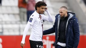 Jean-Clair Todibo avec Didier Digard