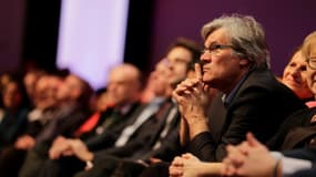 Stéphane Le Foll au congrès du PS à Aubervilliers, le 8 avril 2018
