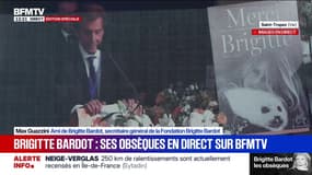 "Brigitte Bardot était présente pour tous les combats", s'émeut Max Guazzini, ami de l'icône et secrétaire général de la Fondation Brigitte Bardot