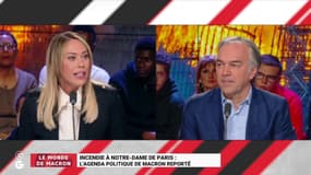 "Je trouverais ça scandaleux que l’on ait des manifestations qui dégénèrent avec des dégradations alors que notre patrimoine part en fumée !"