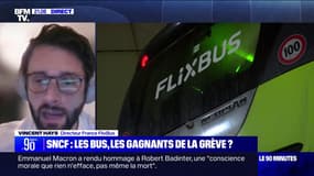 Grève à la SNCF: "On a noté un fort afflux de consommateurs suite aux annonces des syndicats", explique le directeur de Flixbus France, Vincent Hays