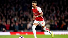 Ben White avec Arsenal le 9 mars 2024