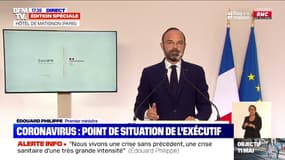 Édouard Philippe: "Cette crise sanitaire va entrainer une crise économique, elle sera brutale"