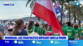 Nice parade pour célébrer le Championnat du monde féminin d'Ironman