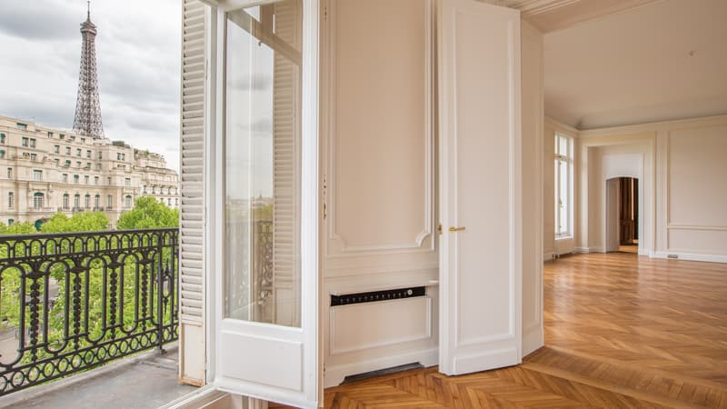 Ce luxueux appartement situé Place d'Iéna (16e) se loue à 13.000 euros par mois