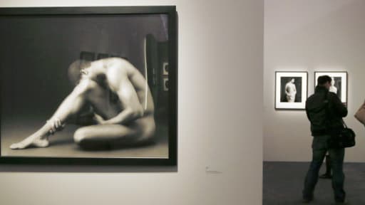 L'exposition Robert Mapplethorpe au Grand Palais a ouvert ses portes au public le 26 mars 2014.