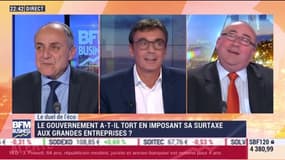 Le duel de l'éco: Le gouvernement a-t-il tort d'imposer sa surtaxe aux grandes entreprises ? - 02/11