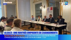 Alsace; une rentrée des classes marquée par plusieurs changements