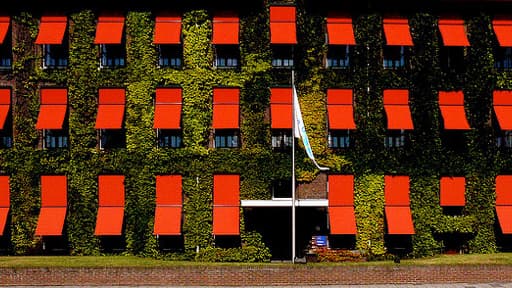 Le siège d'Europol à La Haye, Pays-Bas.