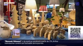 Bas-Rhin: ouverture du marché de Noël d'Andlau