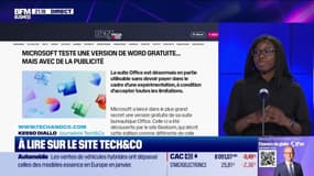 À lire sur le site Tech&Co : Microsoft teste une version de Word gratuit... mais avec de la publicité, par Kesso Diallo - 25/02