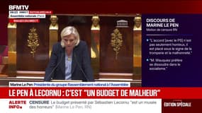 Marine Le Pen dénonce des "partis unis par la terreur de l'élection" 