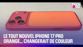 Le tout nouvel iPhone 17 Pro orange... changerait de couleur
