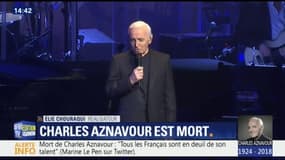 "C'est un grand qui s'en va", réagit Jean-Claude Camus à la mort de Charles Aznavour