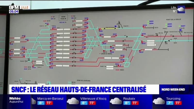 Lille: un centre de commandement centralisé de la SNCF permettra de contrôler le réseau Hauts-de-France