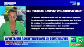 La Viste : Une ado retenue dans un squat, sauvée.