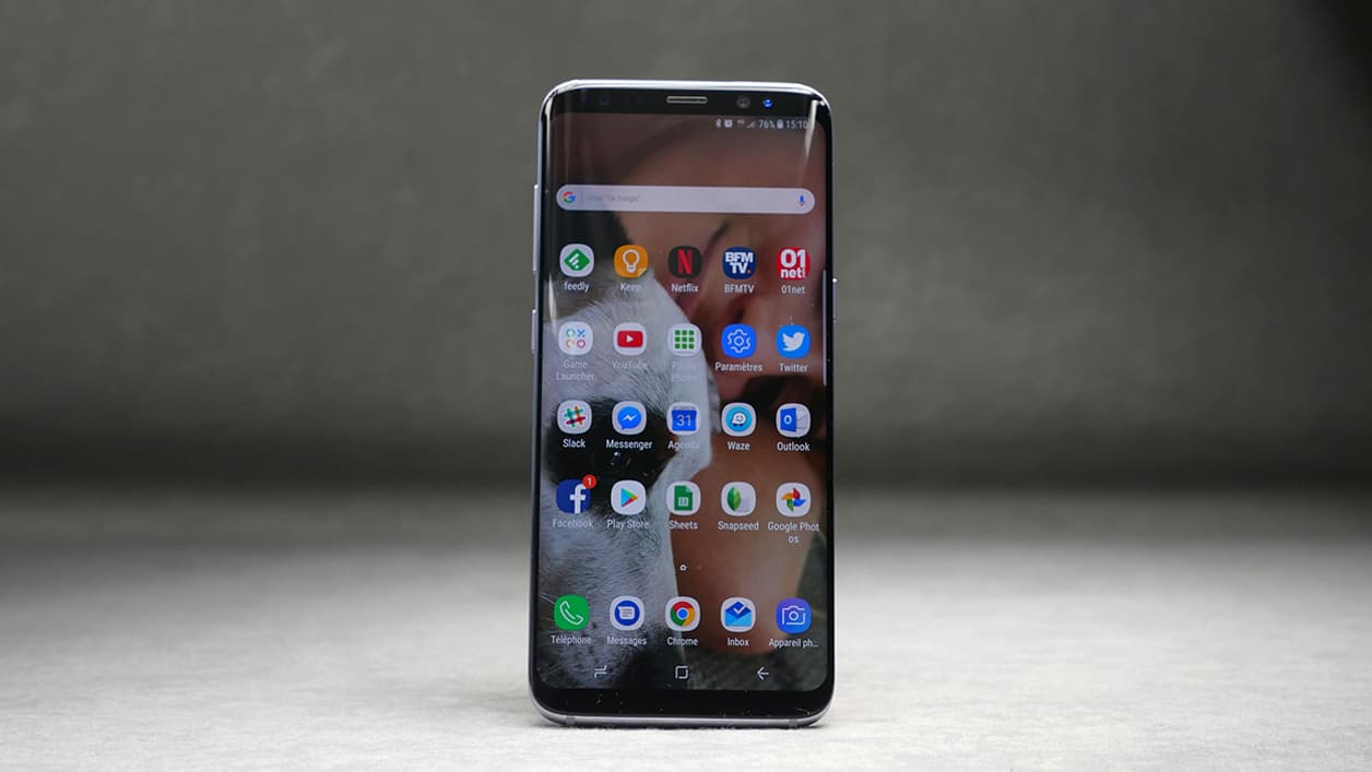 L'écran sans bords du Galaxy S8 est magnifique L'écran sans bords du Galaxy S8 est magnifique