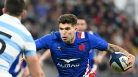 L'ouvreur du XV de France Matthieu Jalibert contre l'Argentine au Stade de France le 6 novembre 2021
