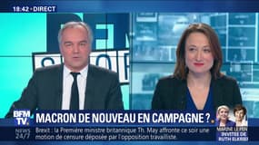Emmanuel Macron est-il de nouveau en campagne ?
