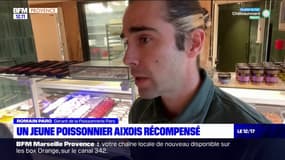Aix-en-Provence: un jeune poissonnier récompensé pour sa technique