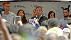 Jean-Luc Mélenchon à la braderie de Lille le 3 septembre 2022