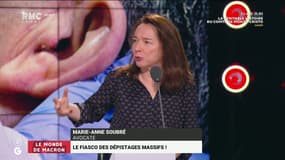 "L'attitude des Français est complètement conne ! S'il y avait eu une campagne de dépistage dans ma ville, j'y serais allée !" Marie-Anne Soubré 