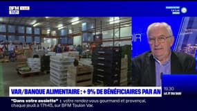 "On a de quoi répondre" à la demande des bénéficiaires, rassure le président de la Banque alimentaire du Var