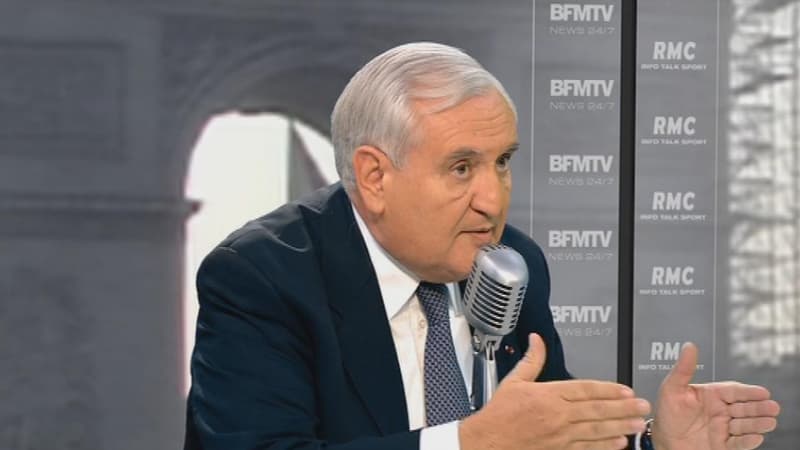 Jean-Pierre Raffarin etait l'invité de JJ. Bourdin sur RMC et BFMTV.