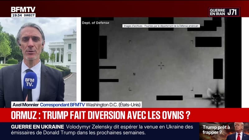Donald Trump s'attaque aux ovnis en promettant la déclassification de documents secrets