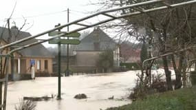 La commune de Bourthes avait été une nouvelle fois touchée par les inondations survenues début janvier