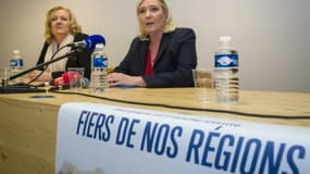 Marine Le Pen à Besançon le 28 octobre 2015