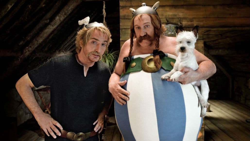 Edouard Baer et Gérard Depardieu dans "Astérix et Obélix: au service de Sa Majesté", en 2012