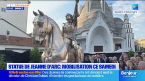 Statue Jeanne d'Arc à Nice: une mobilisation organisée ce samedi