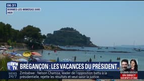 Emmanuel Macron attendu au fort de Brégançon