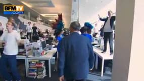 Une belle surprise pour le départ en retraite de Marc Sebba, le PDG de Net-a-porter.com