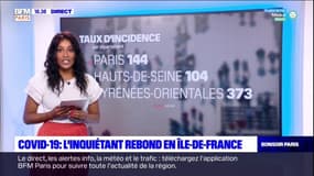 Covid-19: l'inquiétant rebond de l'épidémie en Ile-de-France