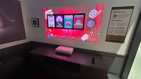 Le nouveau vidéoprojecteur, The Premiere 9, de Samsung.