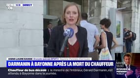 Gérald Darmanin va s'entretenir avec le maire de Bayonne avant de rencontrer les collègues du chauffeur de bus décédé
