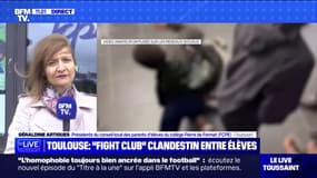 "Fight club" dans un collège de Toulouse: "Ce n'est pas un jeu" déplore la présidente du conseil local des parents d'élèves