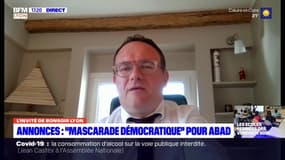 Annonce de Macron: la tolérance accordée pour le week-end de Pâques manque de clarté pour le député de l'Ain Damien Abad 