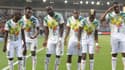 Les joueurs du Mali célèbrent un but contre le Burkina Faso à la CAN, le 30 janvier 2024