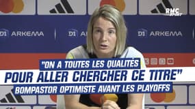 OL (F) : "On a toutes les qualités pour aller chercher ce titre", Bompastor optimiste avant le début des playoffs