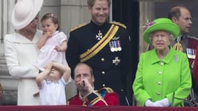 Elizabeth II et le prince William