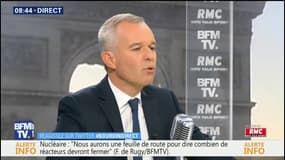"Si nous voulions ouvrir d'autres EPR, il faudrait fermer plus de centrales nucléaires" selon François de Rugy sur RMC