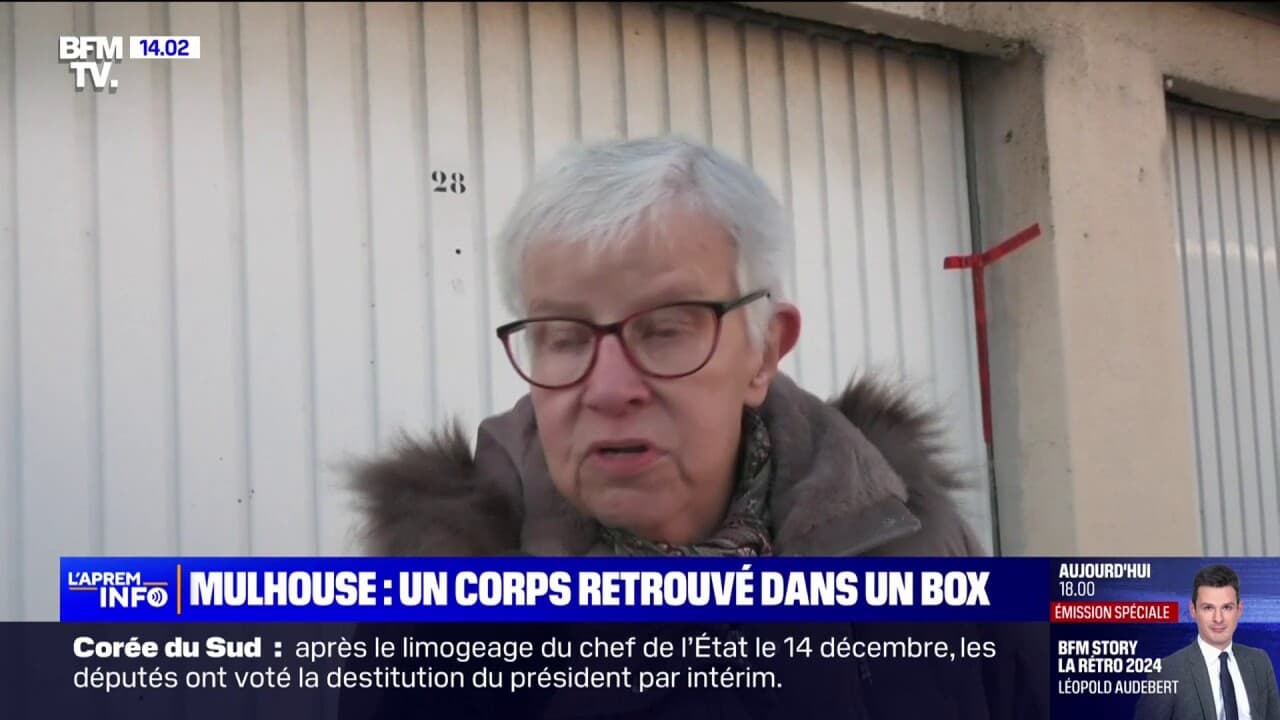 des habitantes de Mulhouse se disent « choquées » après la découverte d’un cadavre dans un box